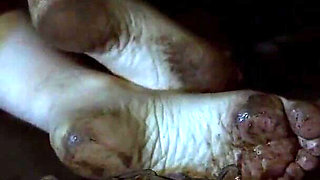 The Countess's Dog Is Fed and Dragged Across the Dungeon Floor