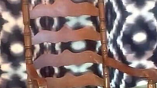 Risky Pregnant Furniture Slut