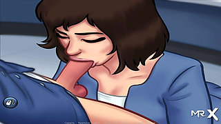 SummertimeSaga - Naked Mature & Tongue Blowjob E2 # 15