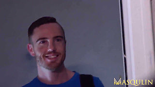 MASQULIN - Jock Ken Summers seduces JP Dubois into bareback