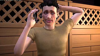 Crazy Threesome Chubby Stepmom  x BWC Stepson x BBC Neighbou