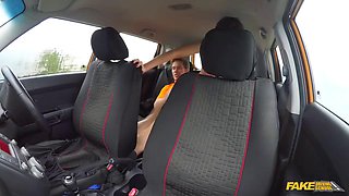 Lesbian Brunette Deep-Throats Big Mal