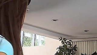 Ginger skinny teen licked to orgasm by stepsister during lesbian sex