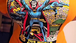 Doctor Strange Strip Tease Stepmommy Gets Naked.
