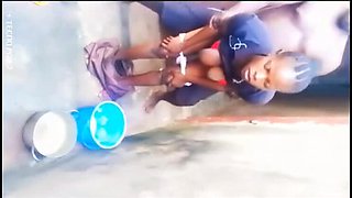 Neighborhood Girl Zenex Fucked Hard in Unfinished House Corner - Doggy Style & Missionary Sex