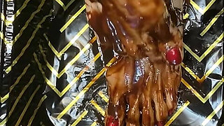 Compilation of Melove's Messy Feet & Long Toes