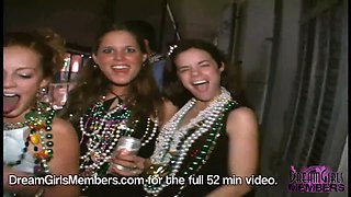 The hot girl next door gets nude at mardi gras