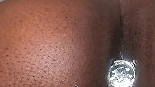BBW Plus Butt Plug Equals Lots of Squirting