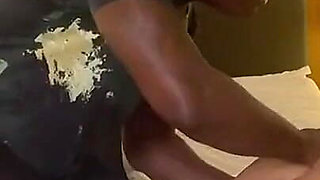 Paris Knight Needed a Massage and Some Big Black Dick!