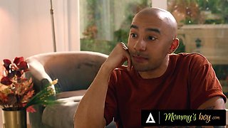 Teen Pisses After Stepmoms Thanksgiving Cumshot Fuck