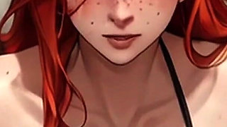 Big Titty Tifa and Skinny Aerith Star in Spicy Toons Hentai