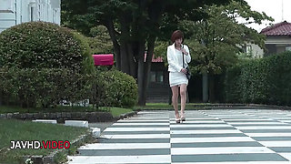 Risa Mizuki Sloppy Blowjob - Hot Japanese Wife Cheating Uncensored JAV