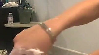 Shaving Foam Cock Torment and Denial