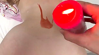 Hot Wax Session While We're Having Sex