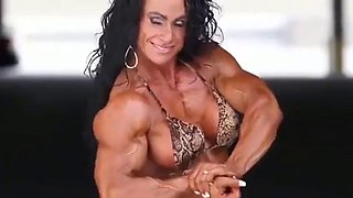 Deb in sexy bikini with huge muscles: Big Ass, Brunette  Pornhub Porn