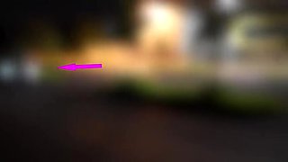 Amateur Italian Brunette Gets Gangbanged by Three Cocks in Public Parking Lot Car Sex