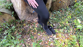 Whipping Your Vagina in the Woods