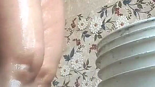 I went to my aunty's house today to take a bath.