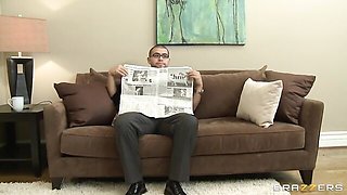 Office hardcore penetration with a cum-loving brunette Jenna Presley