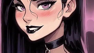 My New Girlfriend Taboo Hentai Game Ep. 41 BDSM Spanking with My Goth GF!
