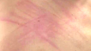 Horny Luca Bella bare back whip