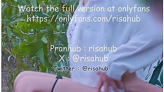 Thai Risahub, Having Sex With My Girlfriend In The Woods Outdoors, Wาแwuสาวไปเยดใuปาเอาดอร เสยง