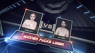 Kaiia Eve Vs Jay West Mixed Wrestling
