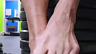 Black Amateur Explore Hot Foot Fetish