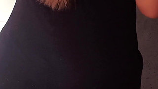 Hot Latina MILF Passenger Sucks My Cock at Home After Masturbating in the Car Part 2