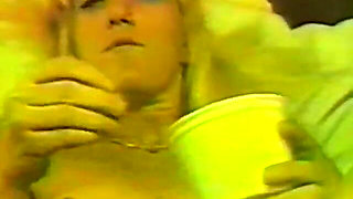 Blonde milf's naughty home video