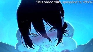 Reze Chainsaw Man Pool Sex - Denji Fucks Blonde Teen Doggystyle Big Dick