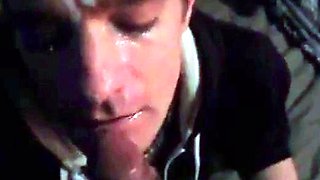 Hungry White Boy Craves Black Cum