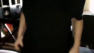 Curvy Babe Flashes on Webcam