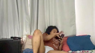 My neighbor visits me