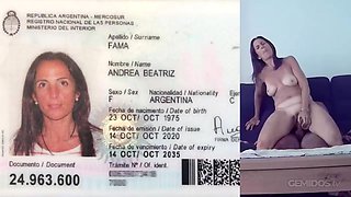 Andrea fama, milf caliente y puta de argentina