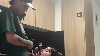 Stepsister Eager and Horny to Suck Cock