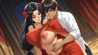 Big boobs stepmom and Step son