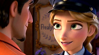 Flynn Rider x Rapunzel: A Steamy First Blowjob Scene