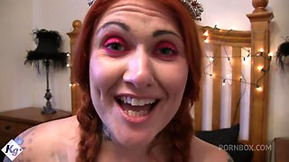 Naughty Tattooed Bride Wants An Anal Fuck From Her Hookup On Her Wedding Day