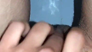 In a Public Toilet, I Jerk off and Pee at the Same Time