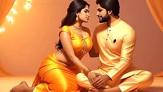 Indian Sister-in-Law Teaches Stepbrother Hardcore Anal & Doggy Style Sex