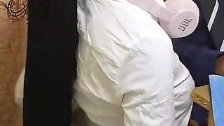 Two Horny Student Fuck Their Class Teacher in His Office