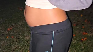 Warming up My Pregnant Slave with My Delicious Piss on the Farm