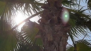 Public Pick Horny Girl on the Beach Rough Fuck in the Hotel