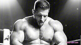 Wrestling ass gets wrecked ringside with deep anal & muscle pounding