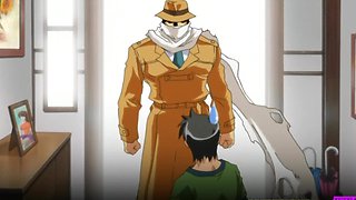 Blondie's big boobies bounce in cartoony hentai fuck fest on the cobalt sheets