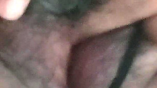 Chubby MILF Masturbates in the Shower