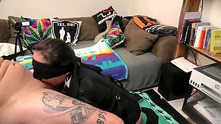 In Straitjacket Slowly Fucked and Brought to Squirt