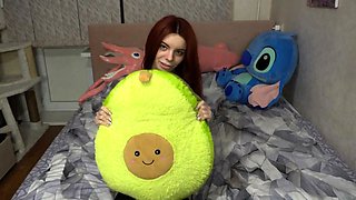 Redhead Step-Sis with a Big Ass Seduces Her Step Bro