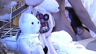 Kristina Black In A Hot Night Of Passion With A Young And Eager Brunette